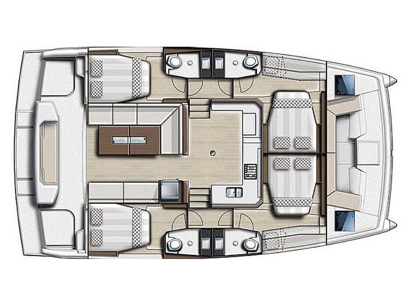 S/Y Perseids Bali Catspace layout plan