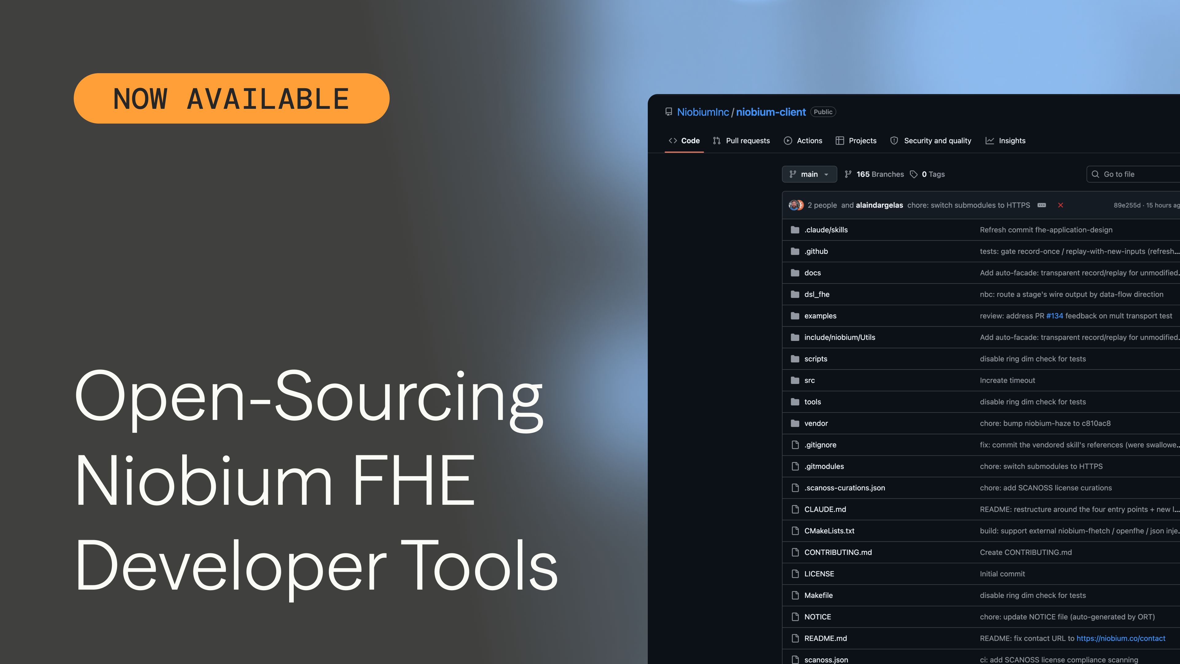 Open-Sourcing Niobium FHE Developer Tools