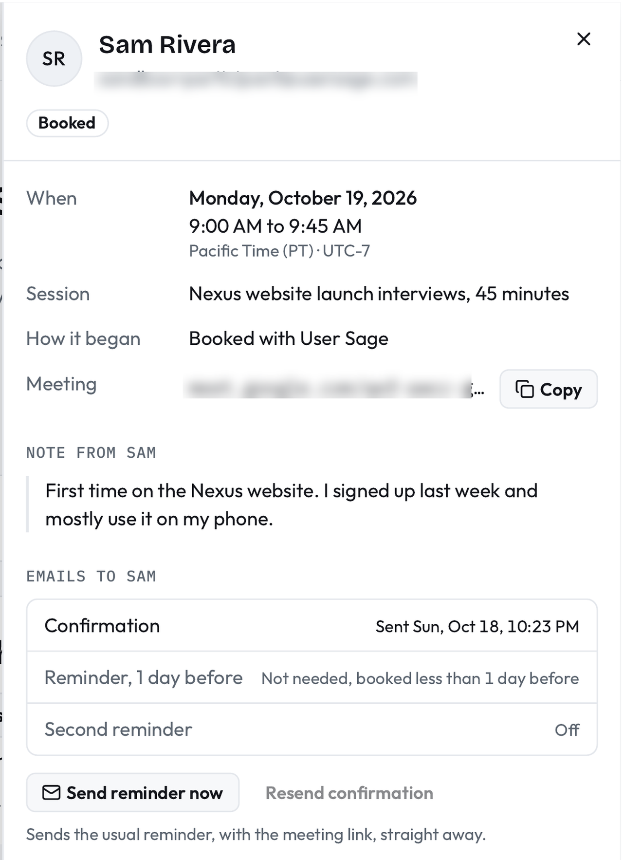Run it live, then review the record