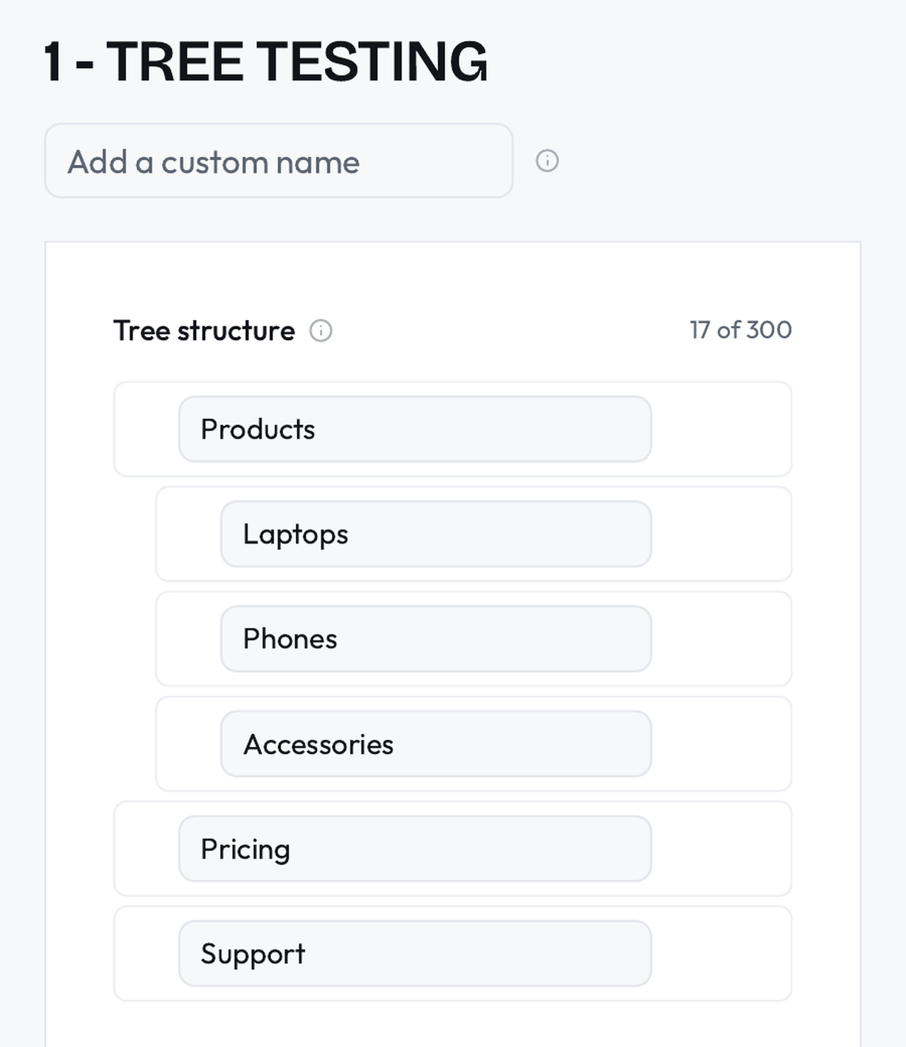 Test the structure, not the screens