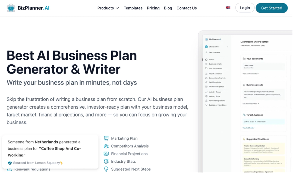 Image for BizPlanner AI 