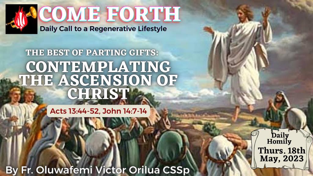 THE BEST OF PARTING GIFTS: CONTEMPLATING THE ASCENSION OF CHRIST, By Fr Oluwafemi Victor Orilua CSSp