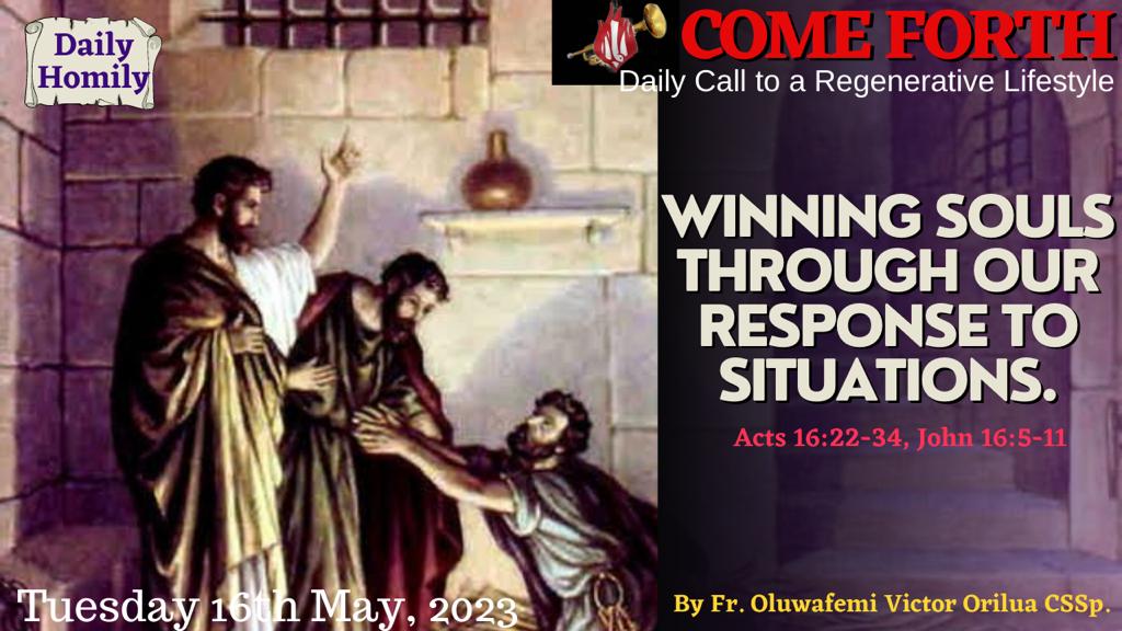 WINNING SOULS THROUGH OUR RESPONSE TO SITUATIONS, By Fr Oluwafemi Victor Orilua CSSp