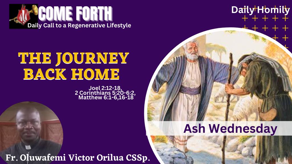 A JOURNEY BACK HOME, By Fr Oluwafemi Victor Orilua, CSSp