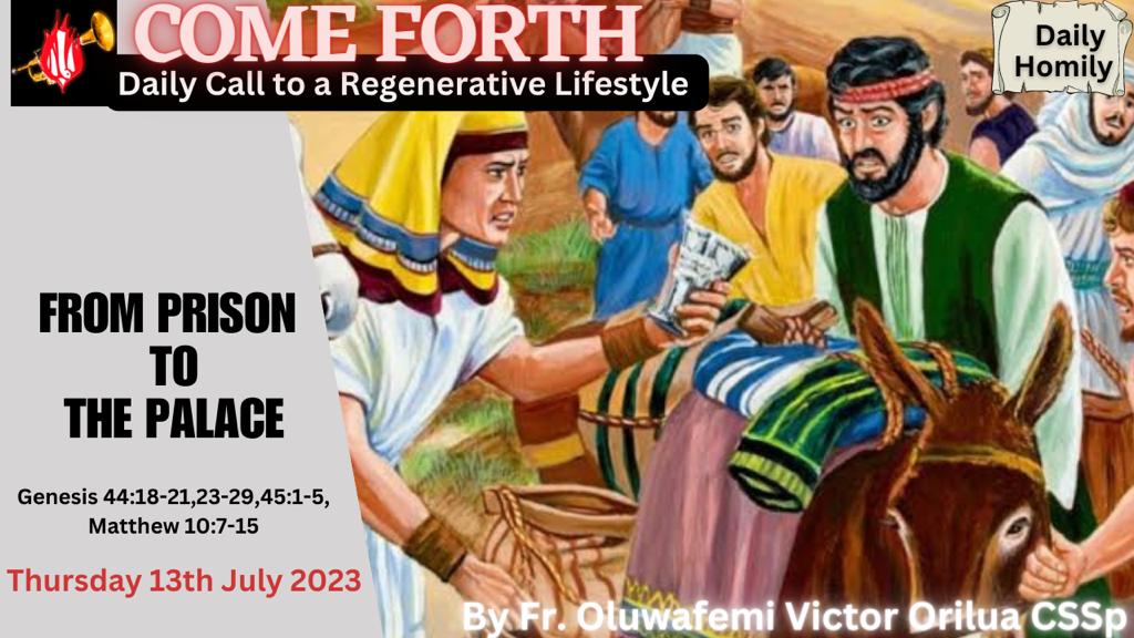FROM PRISON TO THE PALACE, By Fr Oluwafemi Victor Orilua CSSp