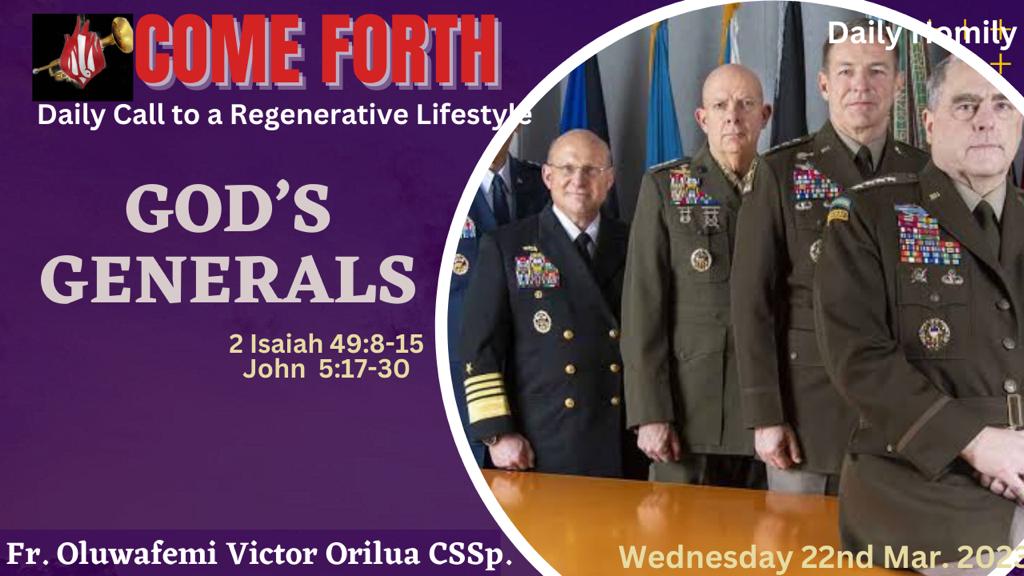GOD’S GENERAL, By Fr Oluwafemi Victor Orilua CSSp