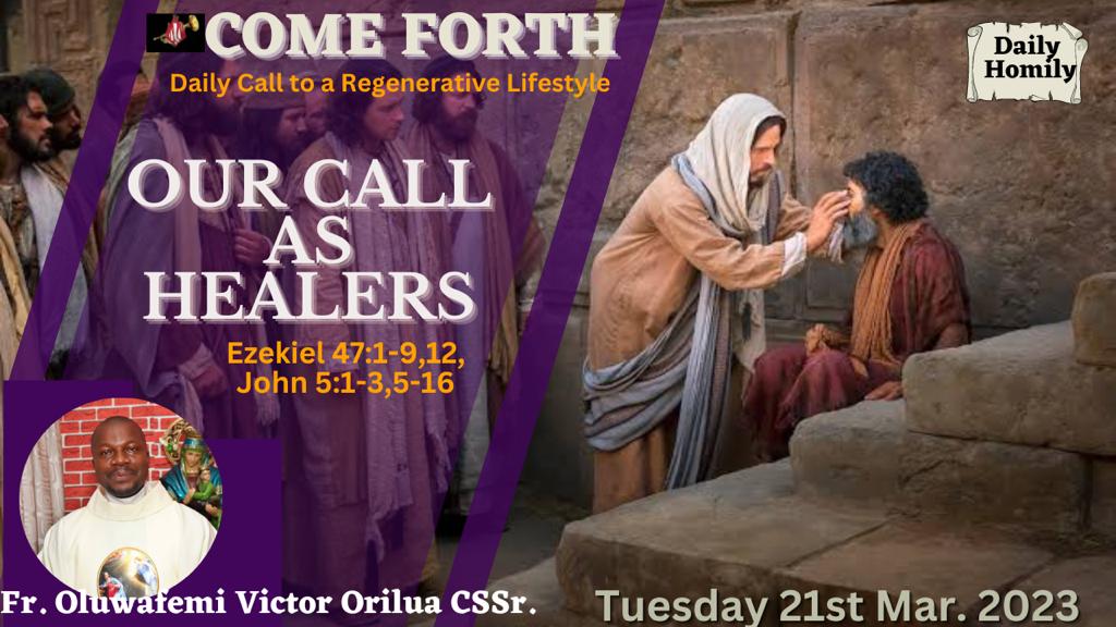 OUR CALL AS HEALERS, By fr Oluwafemi Victor Orilua CSSp