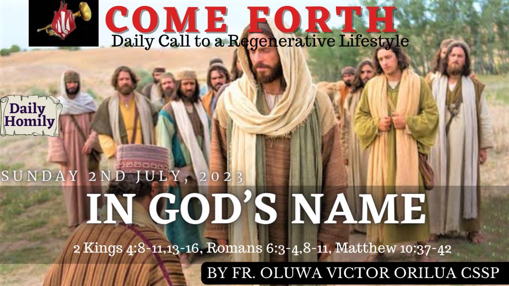 IN GOD’S NAME, By Fr Oluwafemi Victor Orilua CSSp