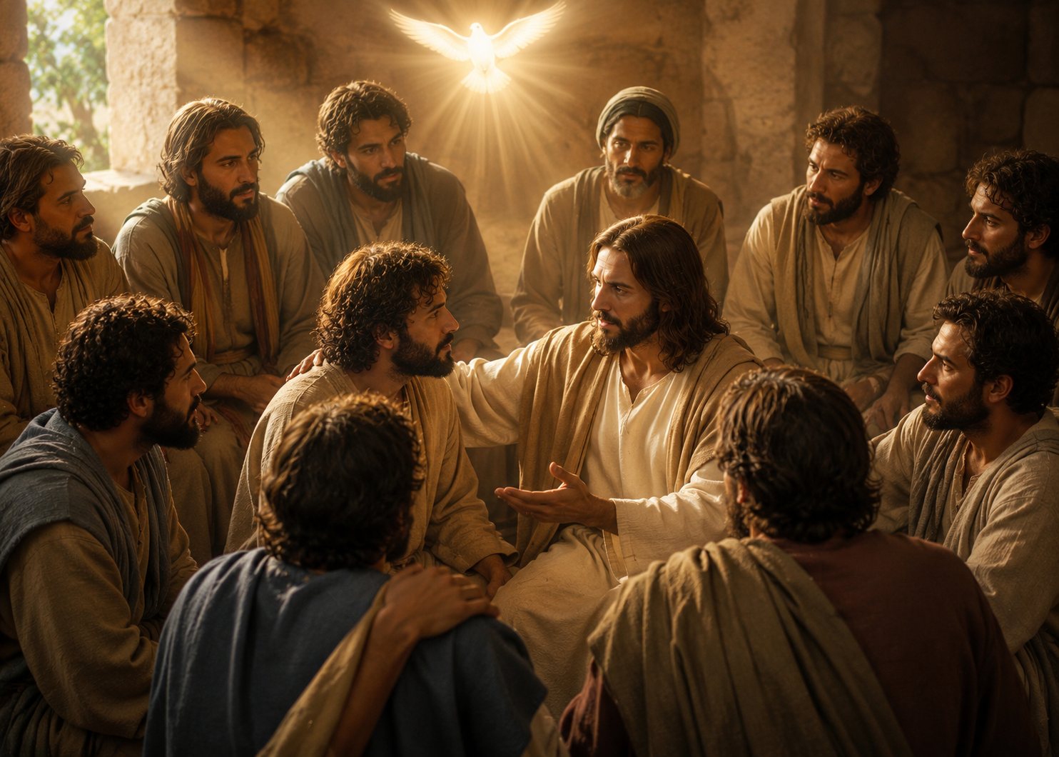 Awaiting the Holy Spirit with Courage and Faith