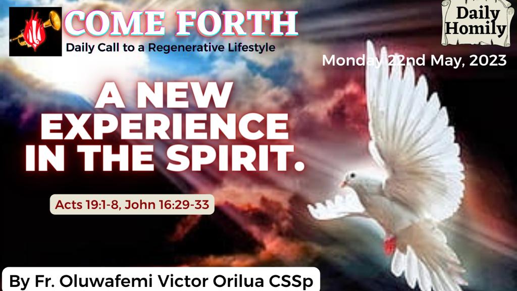 A NEW EXPERIENCE IN THE SPIRIT, By Fr Oluwafemi Victor Orilua CSSp