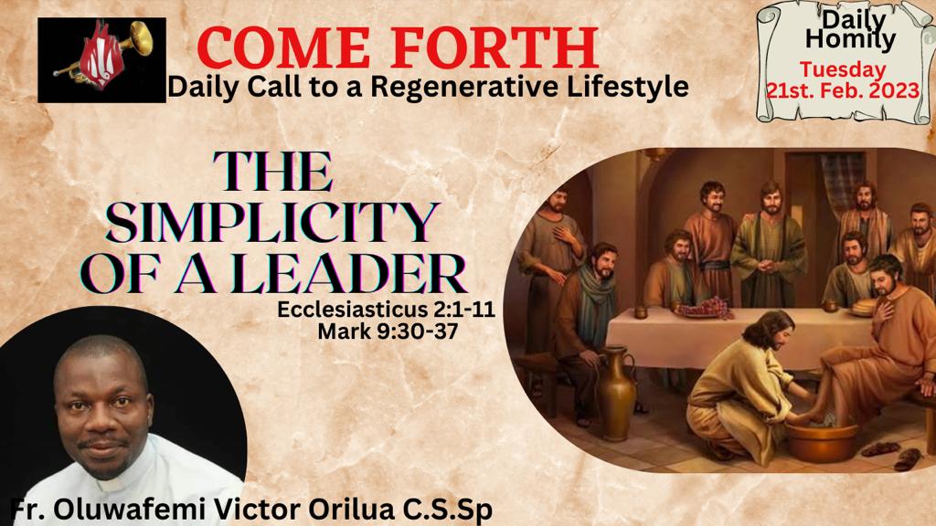 A SIMPLICITY OF A LEADER, By Fr Oluwafemi Victor Orilua, CSSp