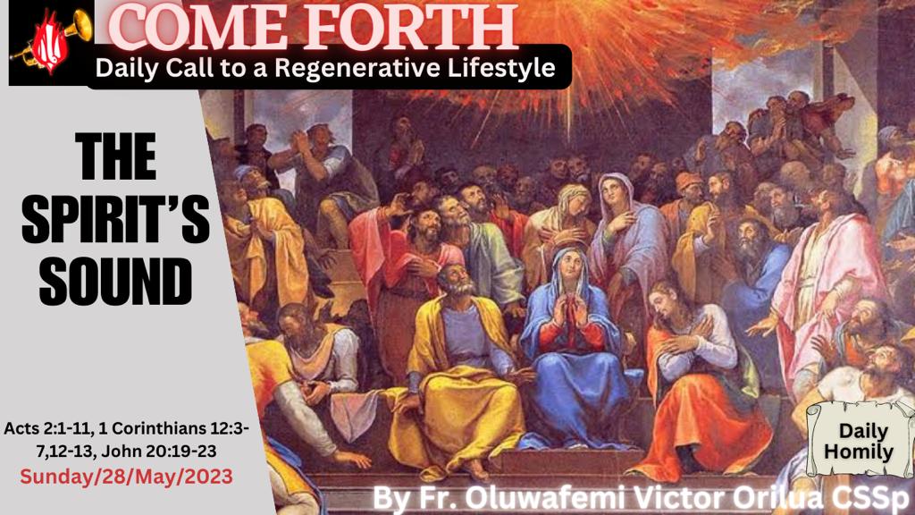 THE SPIRIT’S SOUND, By Fr Oluwafemi Victor Orilua CSSp