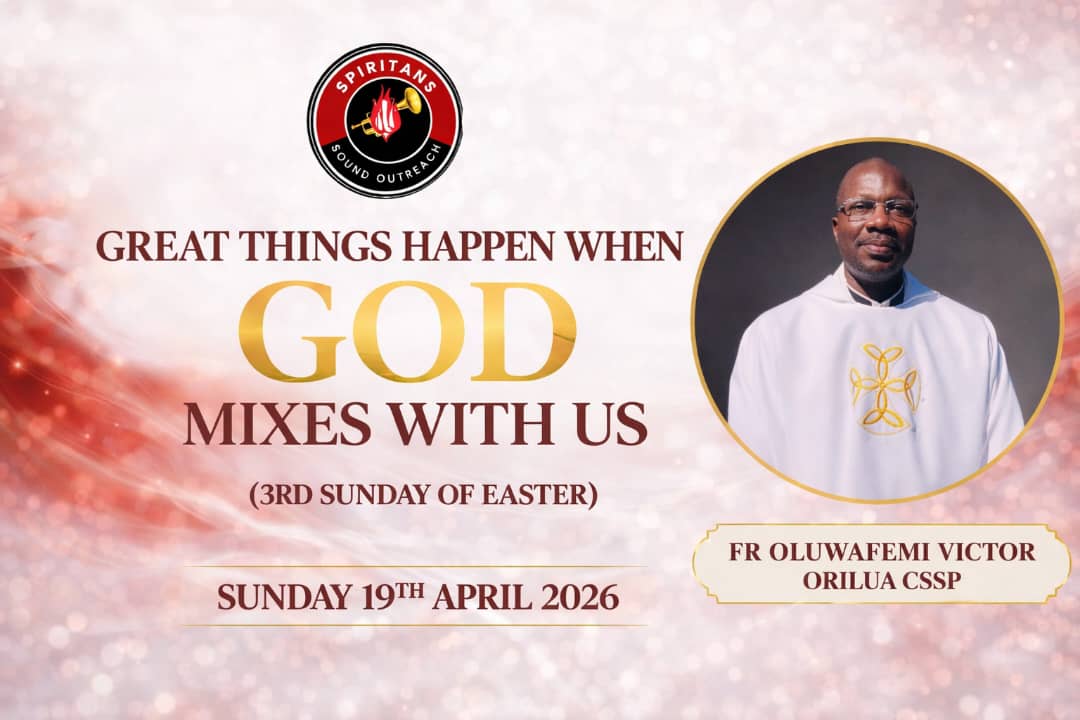 GREAT THINGS HAPPEN WHEN GOD MIXES WITH US