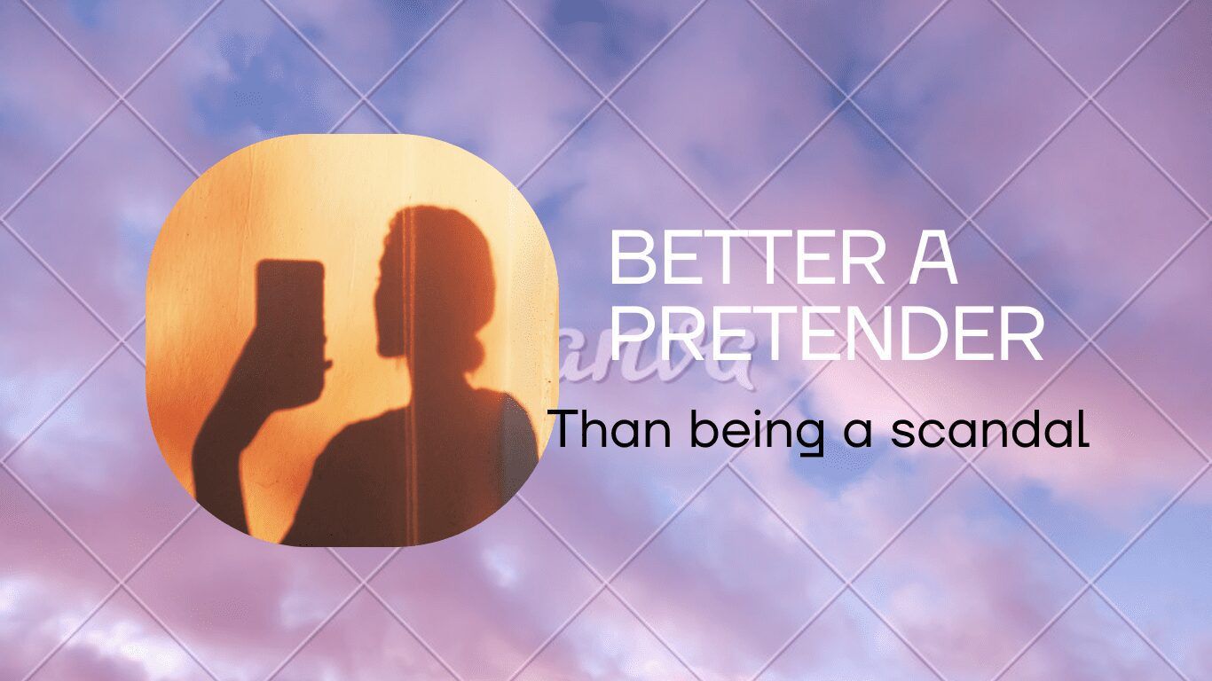 BETTER A PRETENDER THAN BEING A SCANDAL, by Fr Oluwafemi Victor Orilua, CSSp