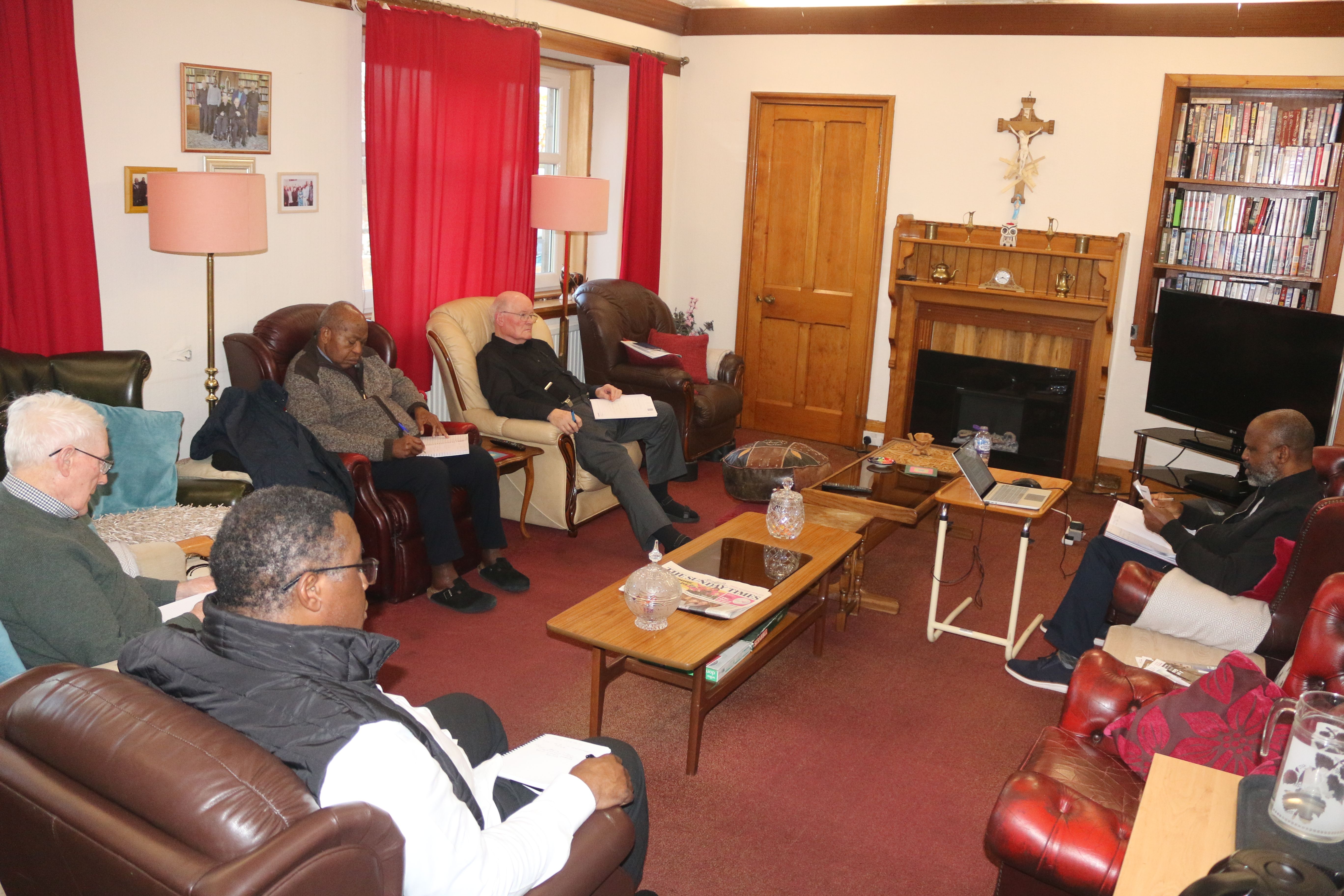 British Spiritans Provincial Tours Scotland, Visits Carfin