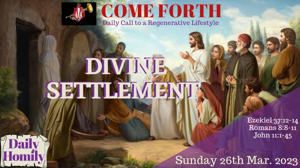 DIVINE RESETTLEMENT, By Fr Oluwafemi Victor Orilua CSSp