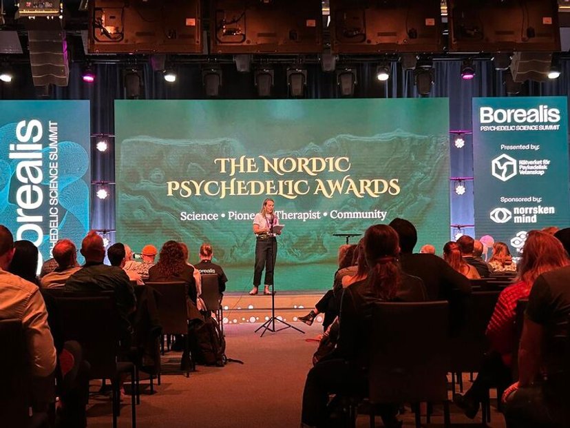 Award recipients at Borealis Psychedelic Science Summit 2025