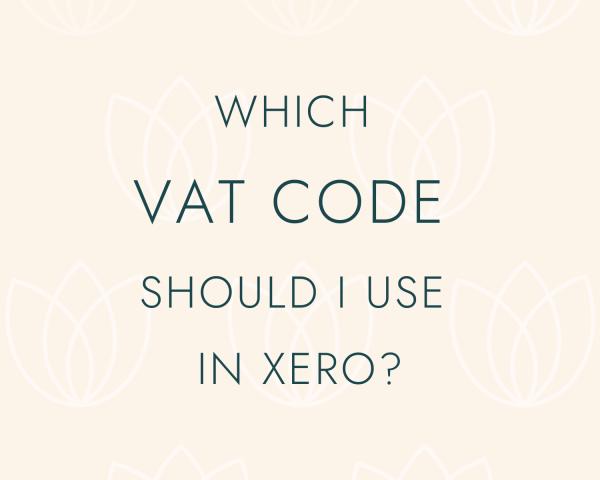 which-VAT-code-in-xero