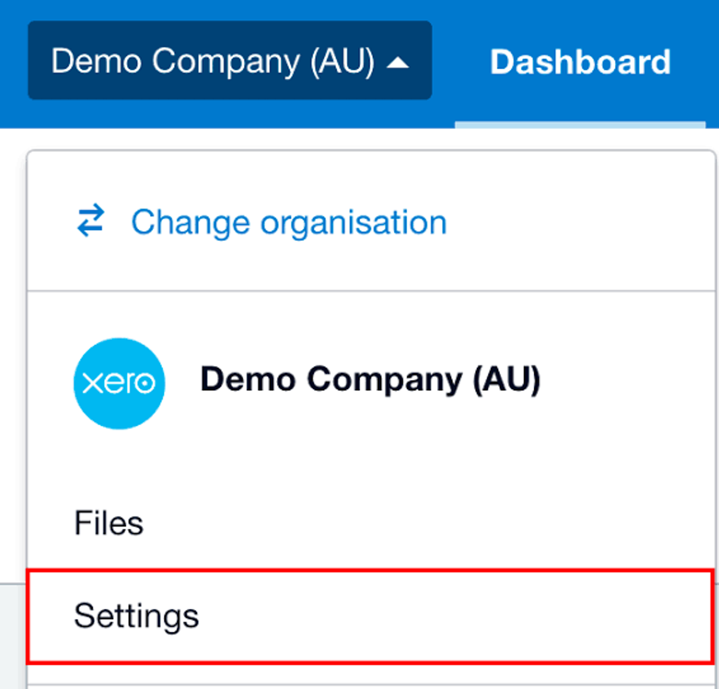 xero-settings
