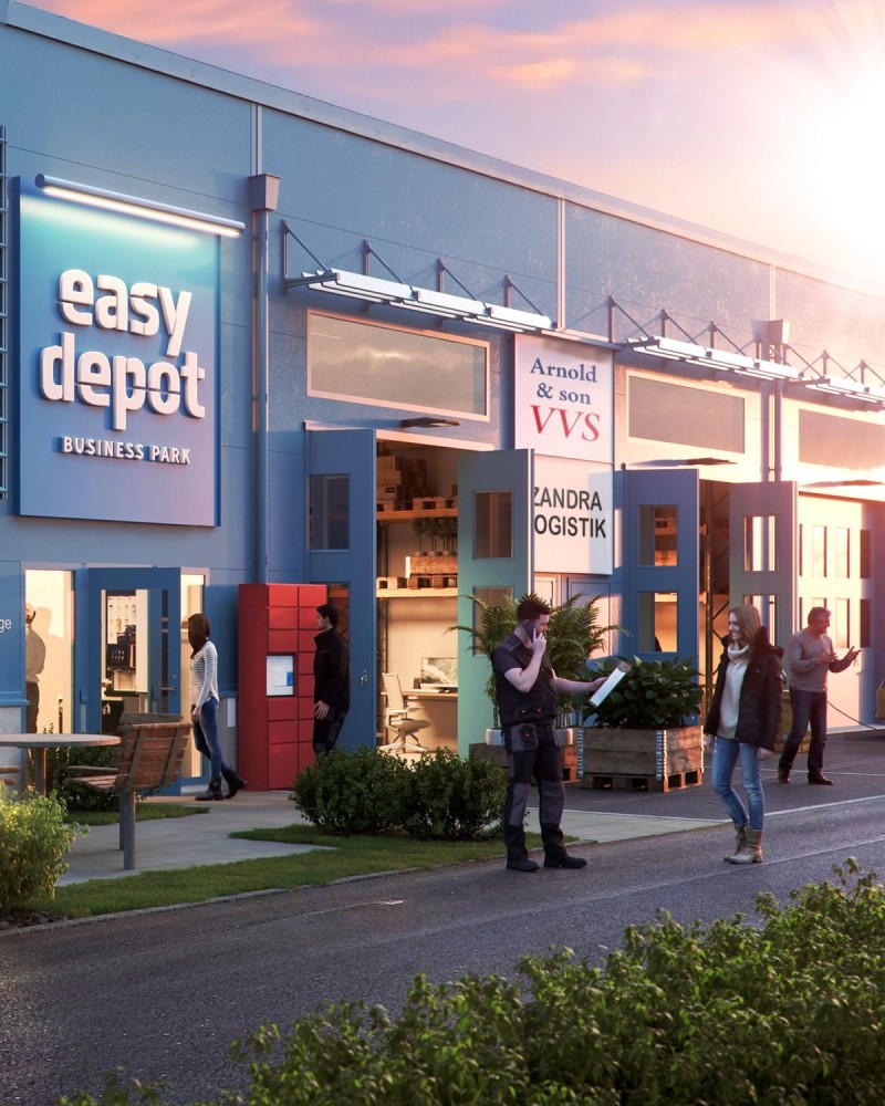 Hyra lager eller kontor i Helsingborg - Easy Depot öppnar i nytt strategiskt läge