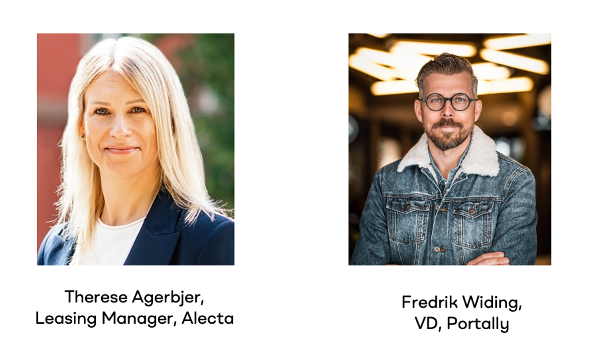 Therese Agerber, Alecta & Fredrik Widing, Portally