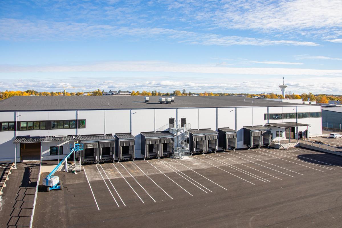 Flexibel fastighet utformad för effektiva logistikflöden