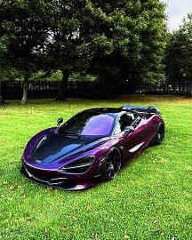 McLaren on grass