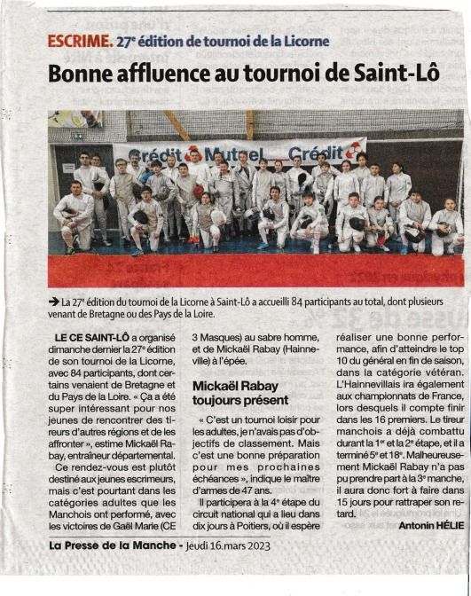 Photo de 2023-03-12 - Tournoi de la Licorne