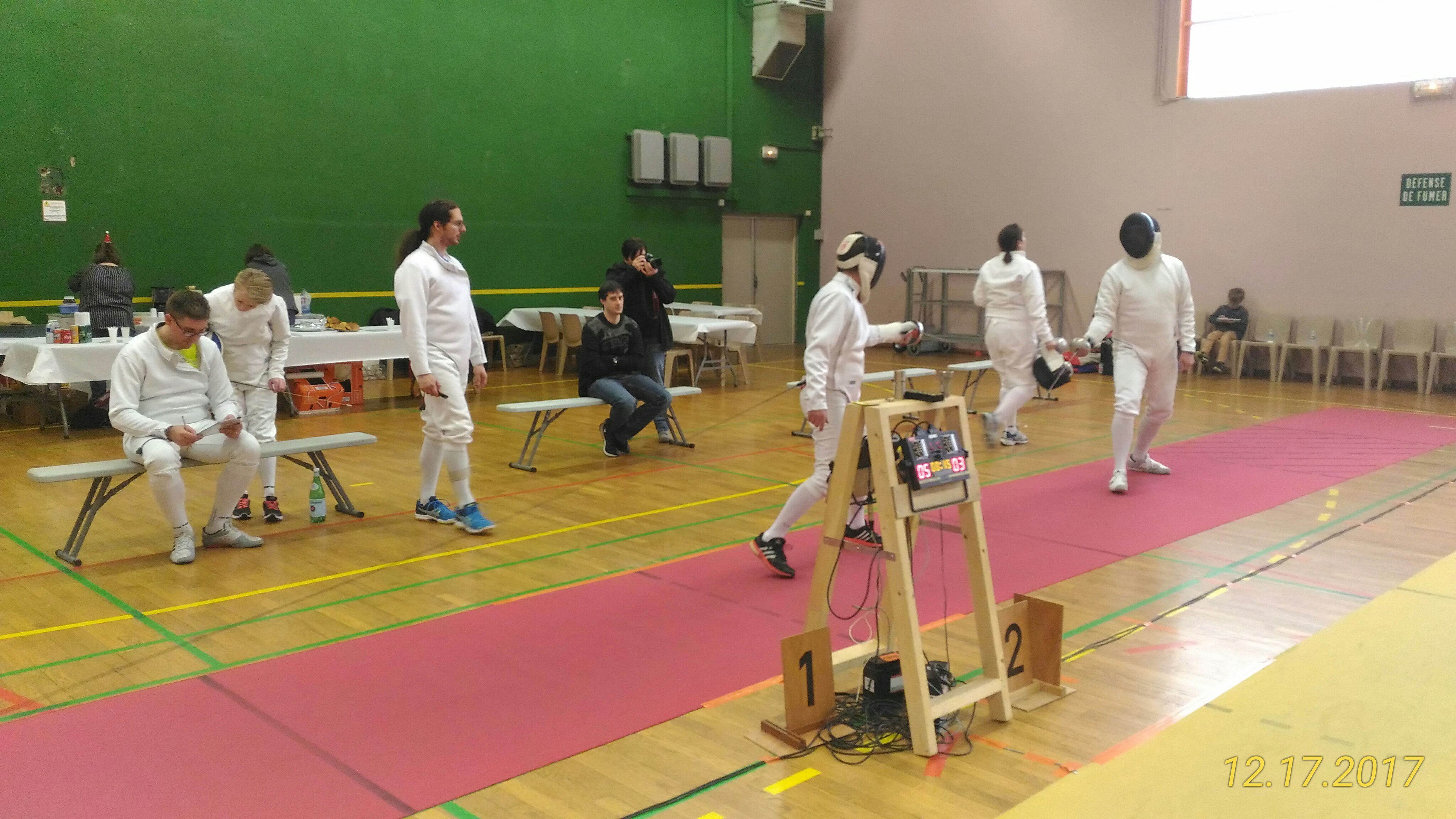 Couverture de 2017-12-17 - Championnats de ligue epee Hainneville