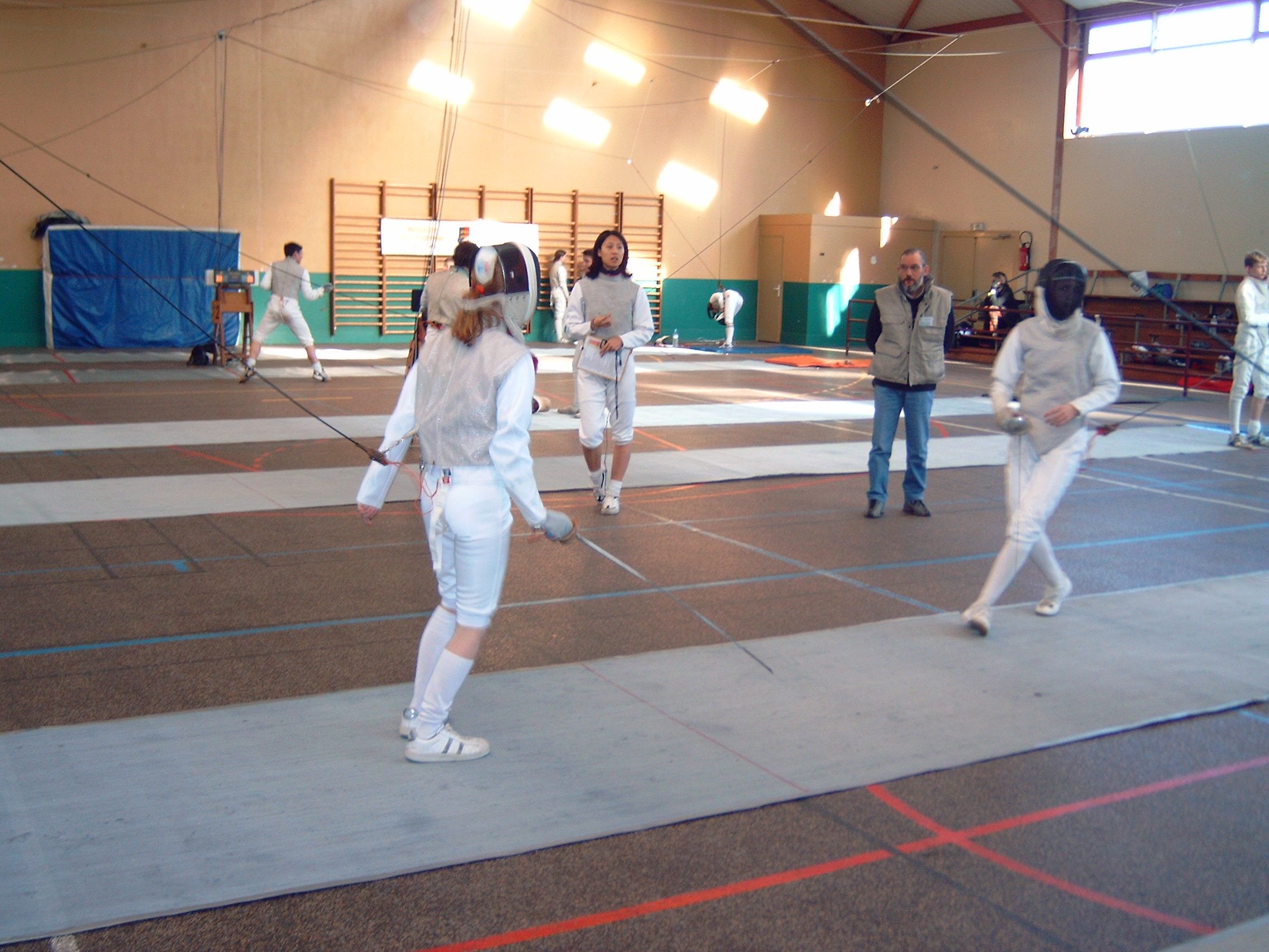 Photo de 2004-02-28 - Championnats de  Ligue Fleuret  Coutances
