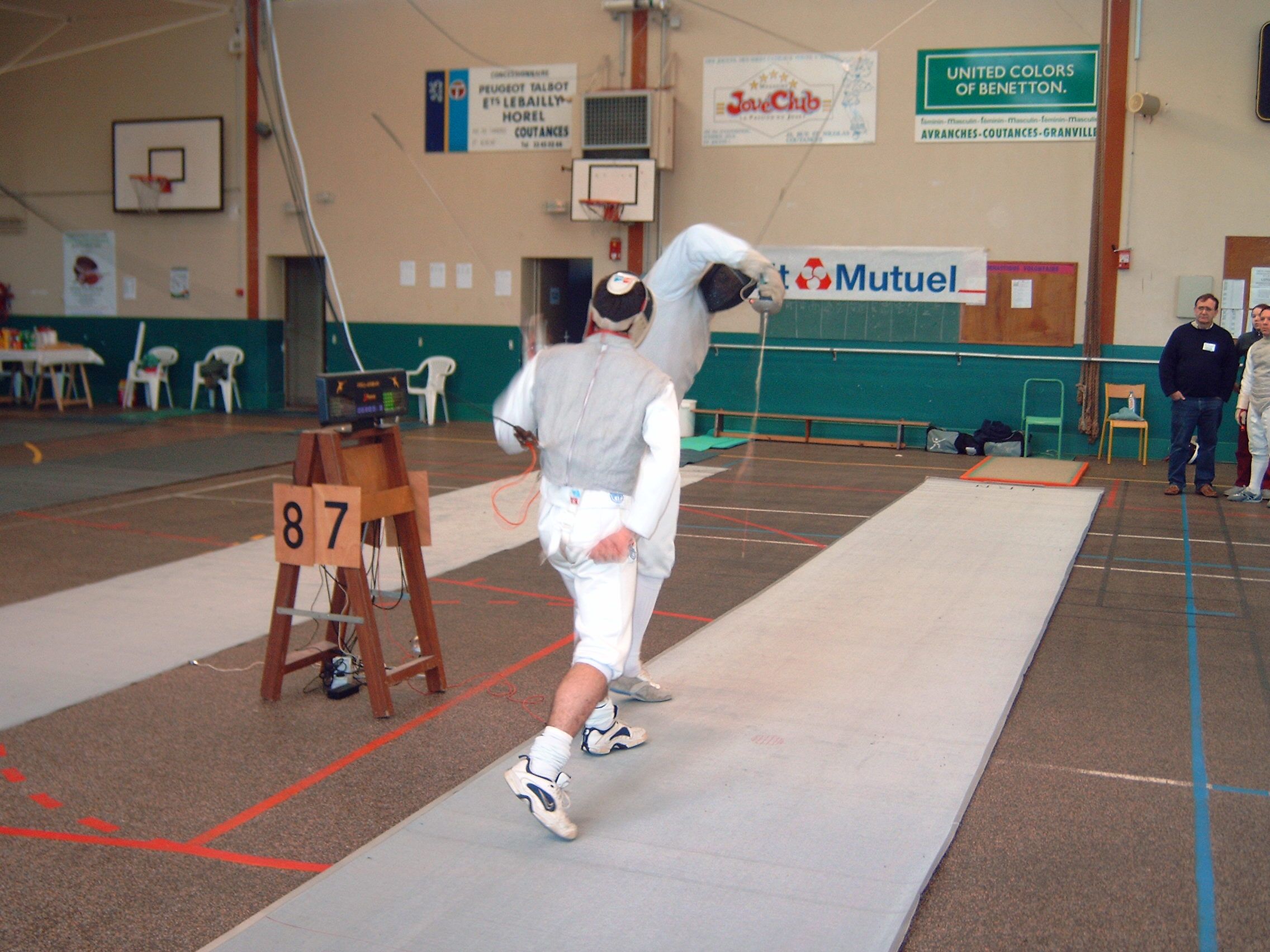 Photo de 2004-02-28 - Championnats de  Ligue Fleuret  Coutances