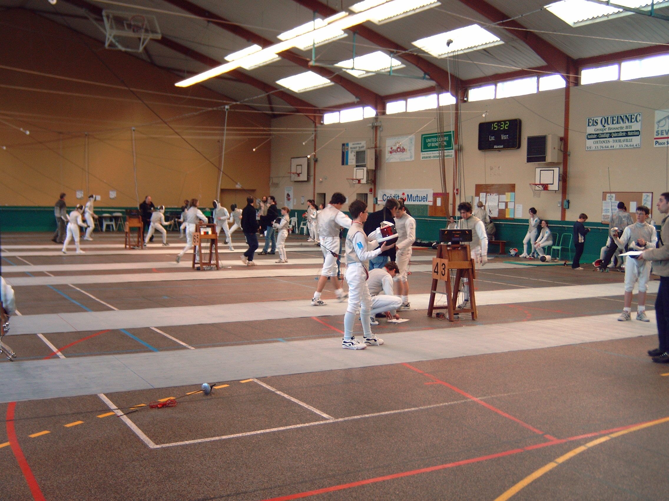 Photo de 2004-02-28 - Championnats de  Ligue Fleuret  Coutances