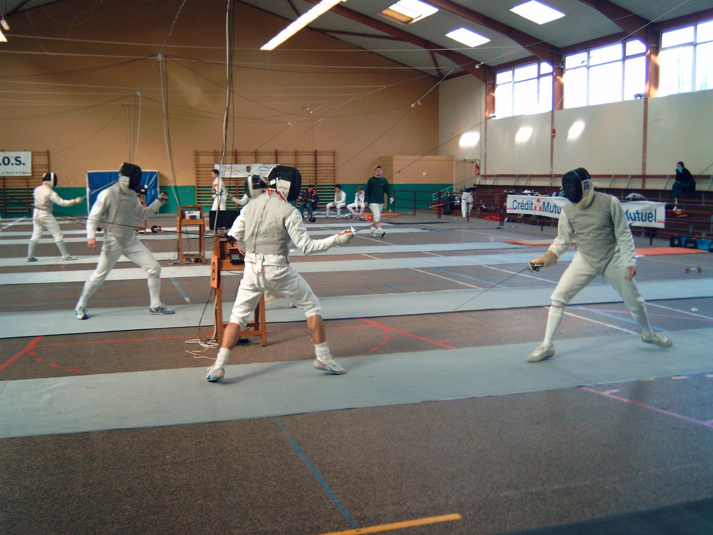 Photo de 2004-02-28 - Championnats de  Ligue Fleuret  Coutances