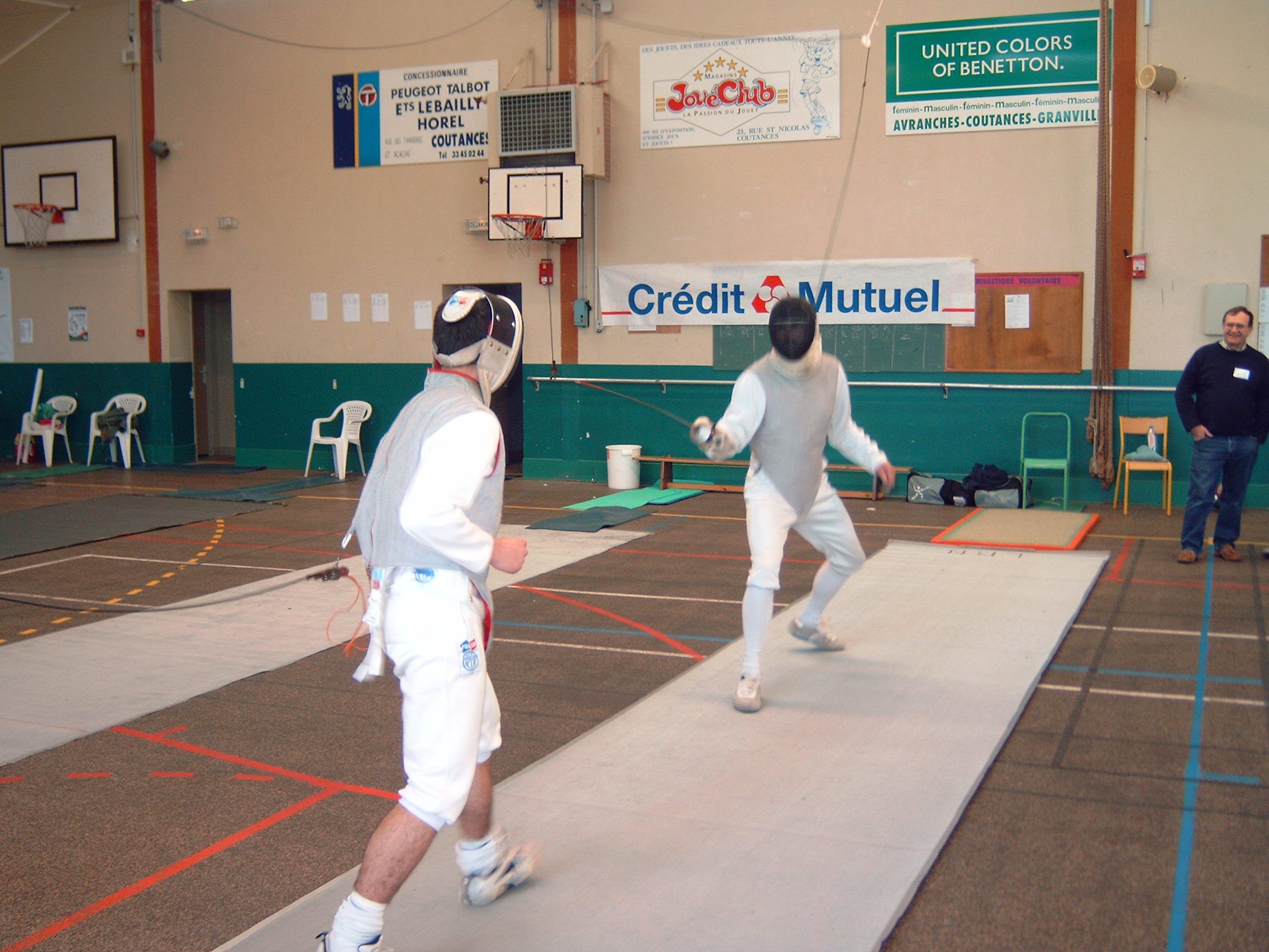 Photo de 2004-02-28 - Championnats de  Ligue Fleuret  Coutances