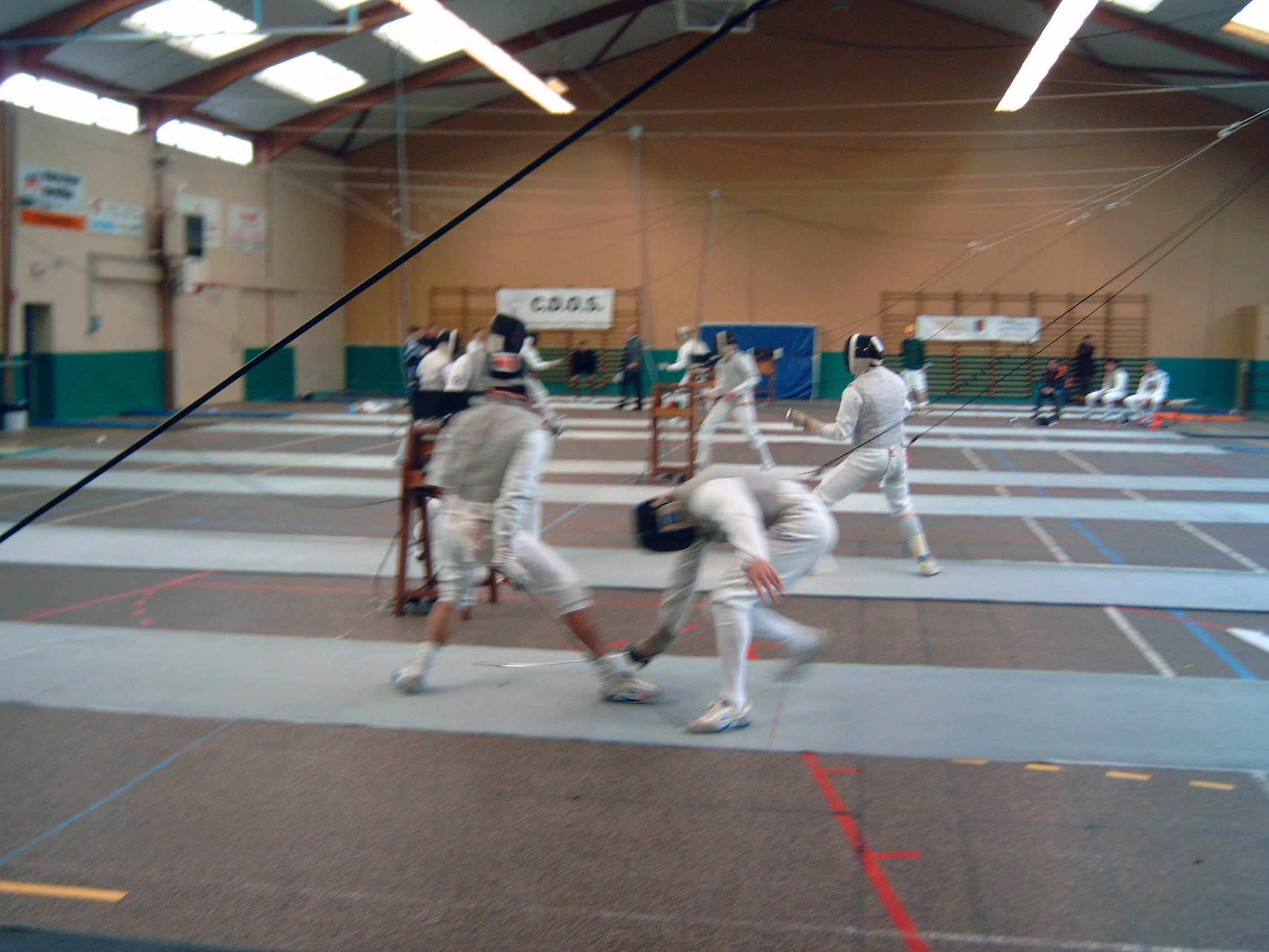 Photo de 2004-02-28 - Championnats de  Ligue Fleuret  Coutances