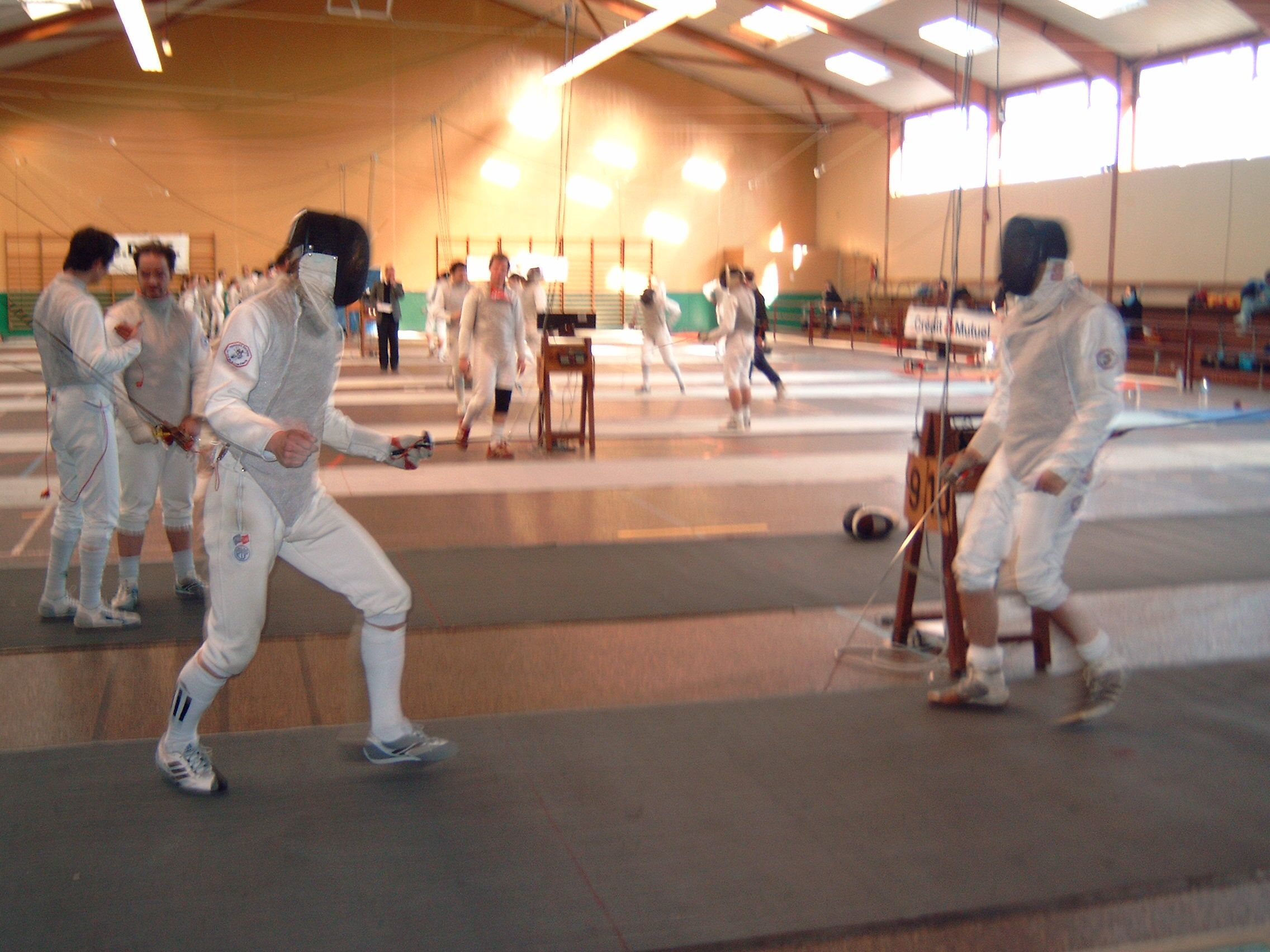Photo de 2004-02-28 - Championnats de  Ligue Fleuret  Coutances