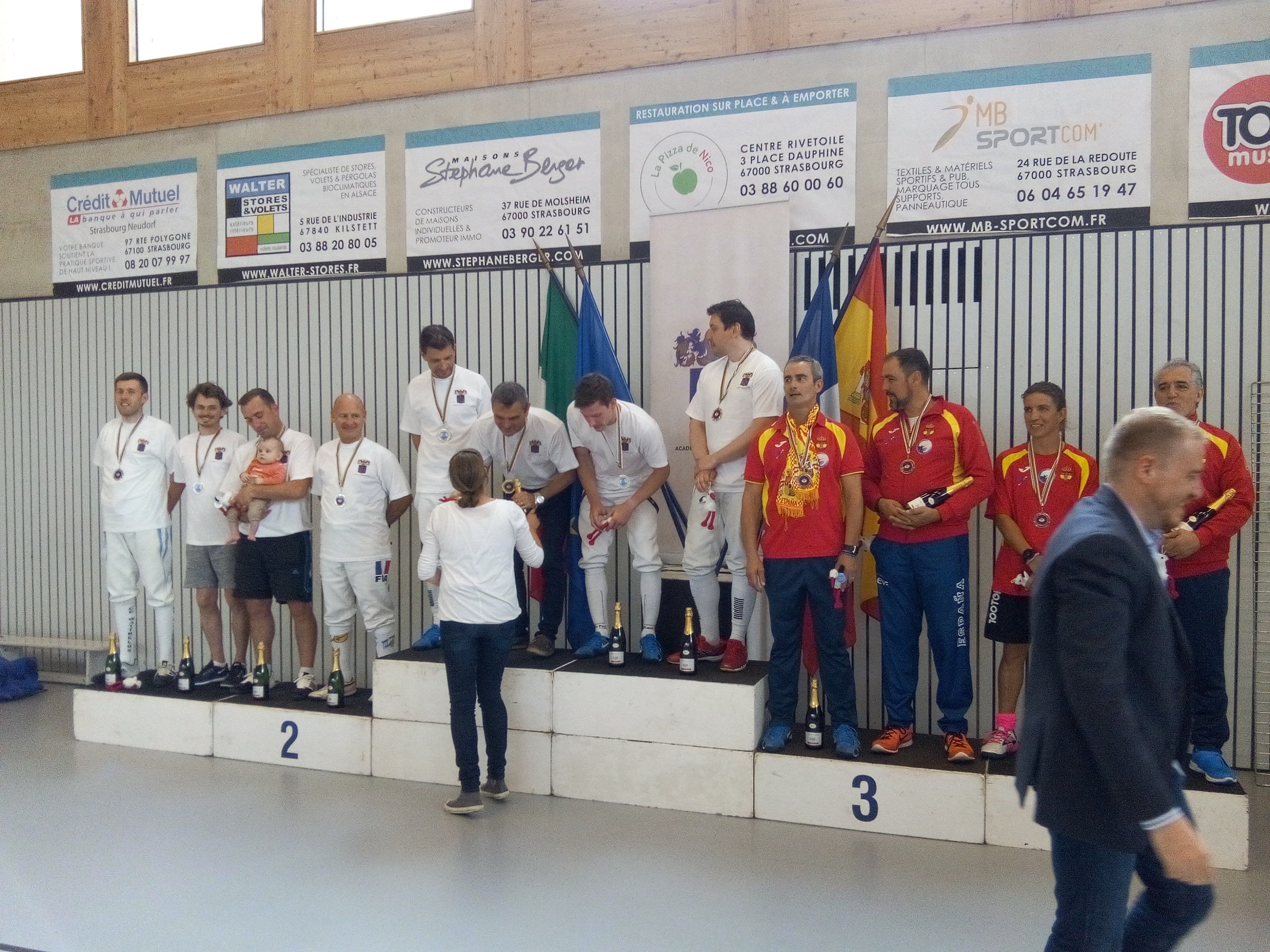 Photo de 2017-06-29 - Championnats du Monde Maitres d'Armes Strasbourg