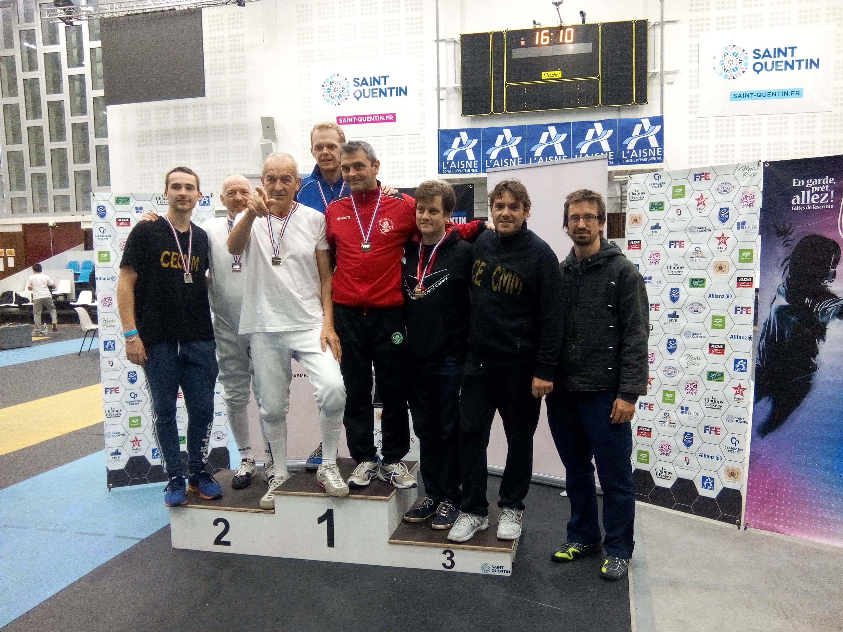 Photo de 2016-11-05 - Championnats de France Maitres d'Armes St Quentin