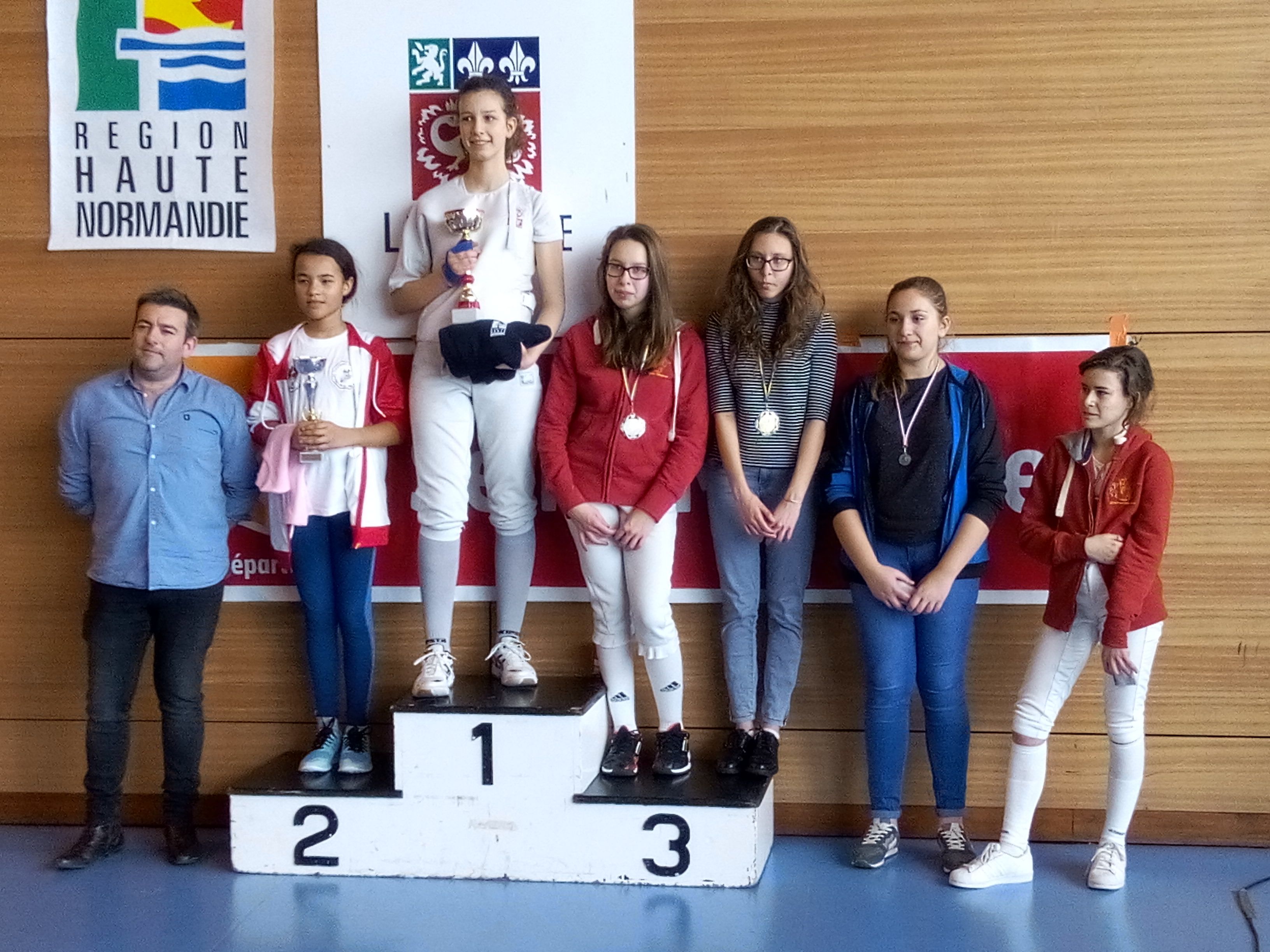 Photo de 2016-02-07 - 1⁄4 Championnats de France Minime Le Havre