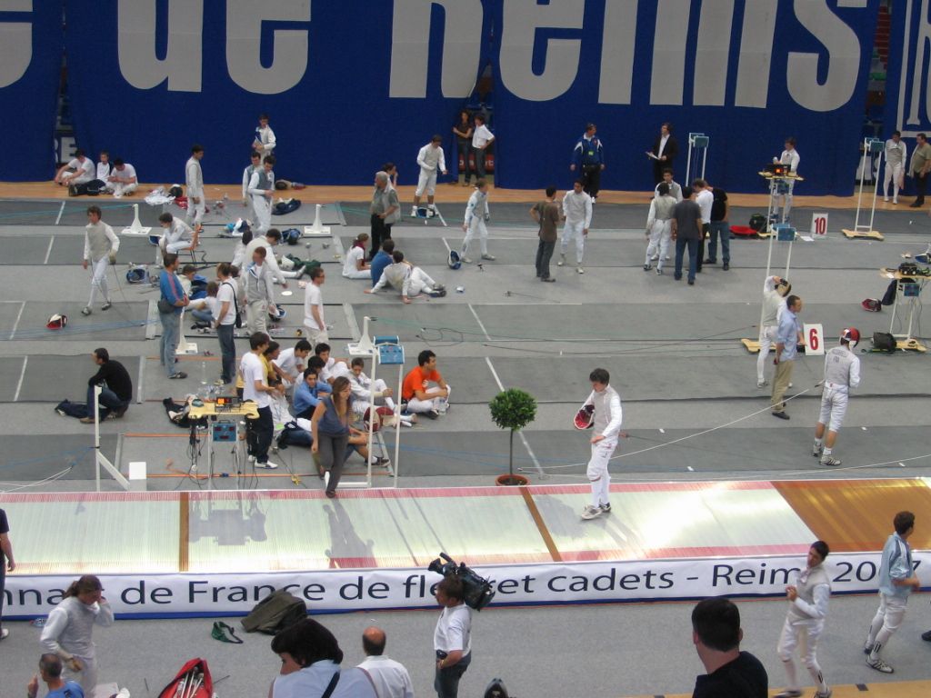 Photo de 2007-06-02 - Championnats de France Fleuret Cadets Reims