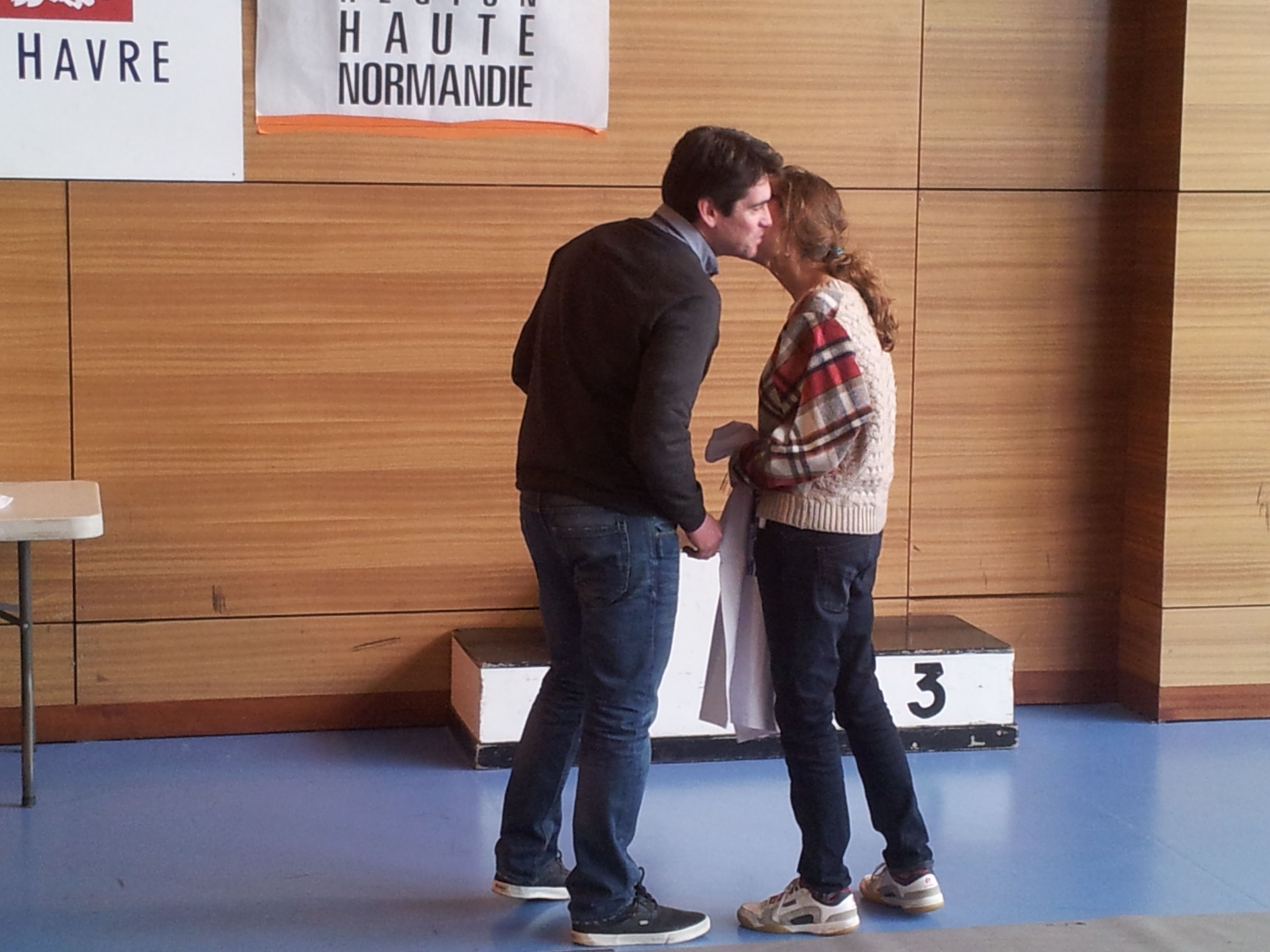 Photo de 2015-02-08 - 1⁄4 Championnats de France minimes Le Havre