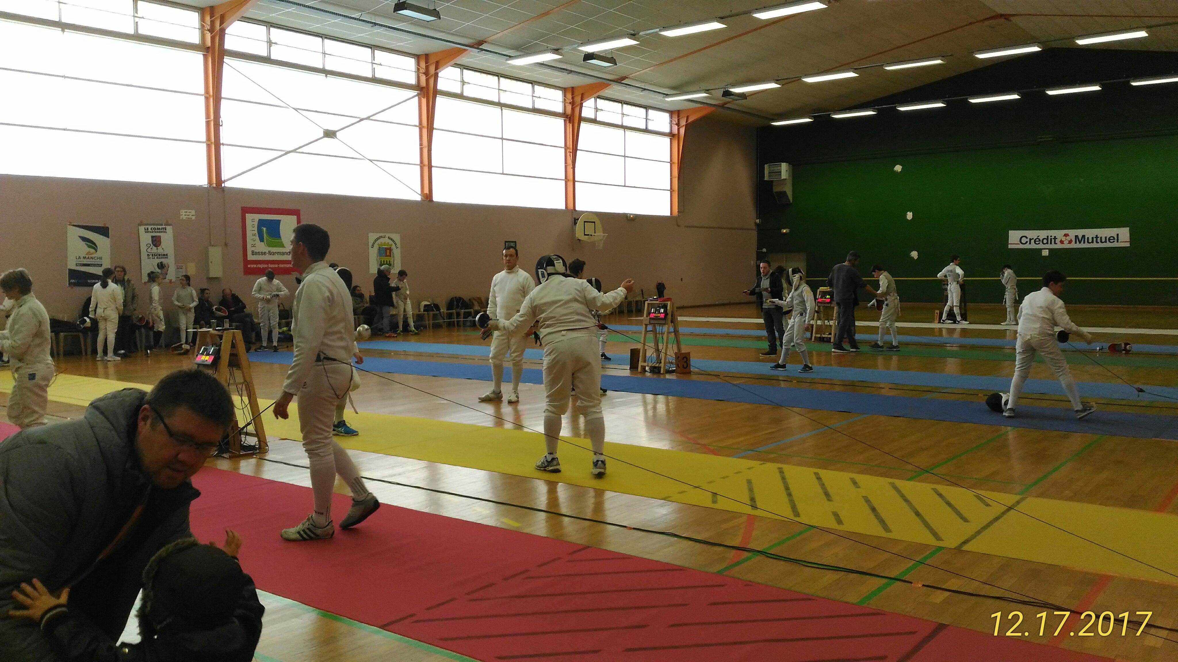 Photo de 2017-12-17 - Championnats de ligue epee Hainneville