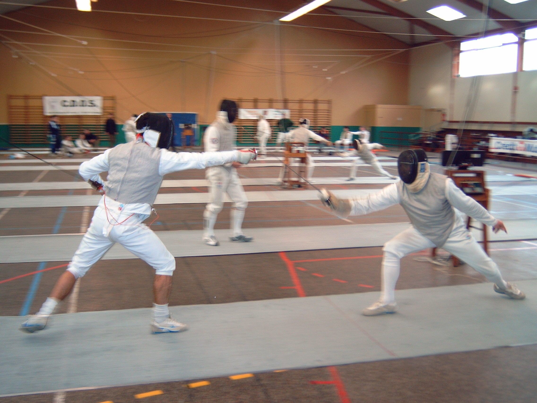 Photo de 2004-02-28 - Championnats de  Ligue Fleuret  Coutances