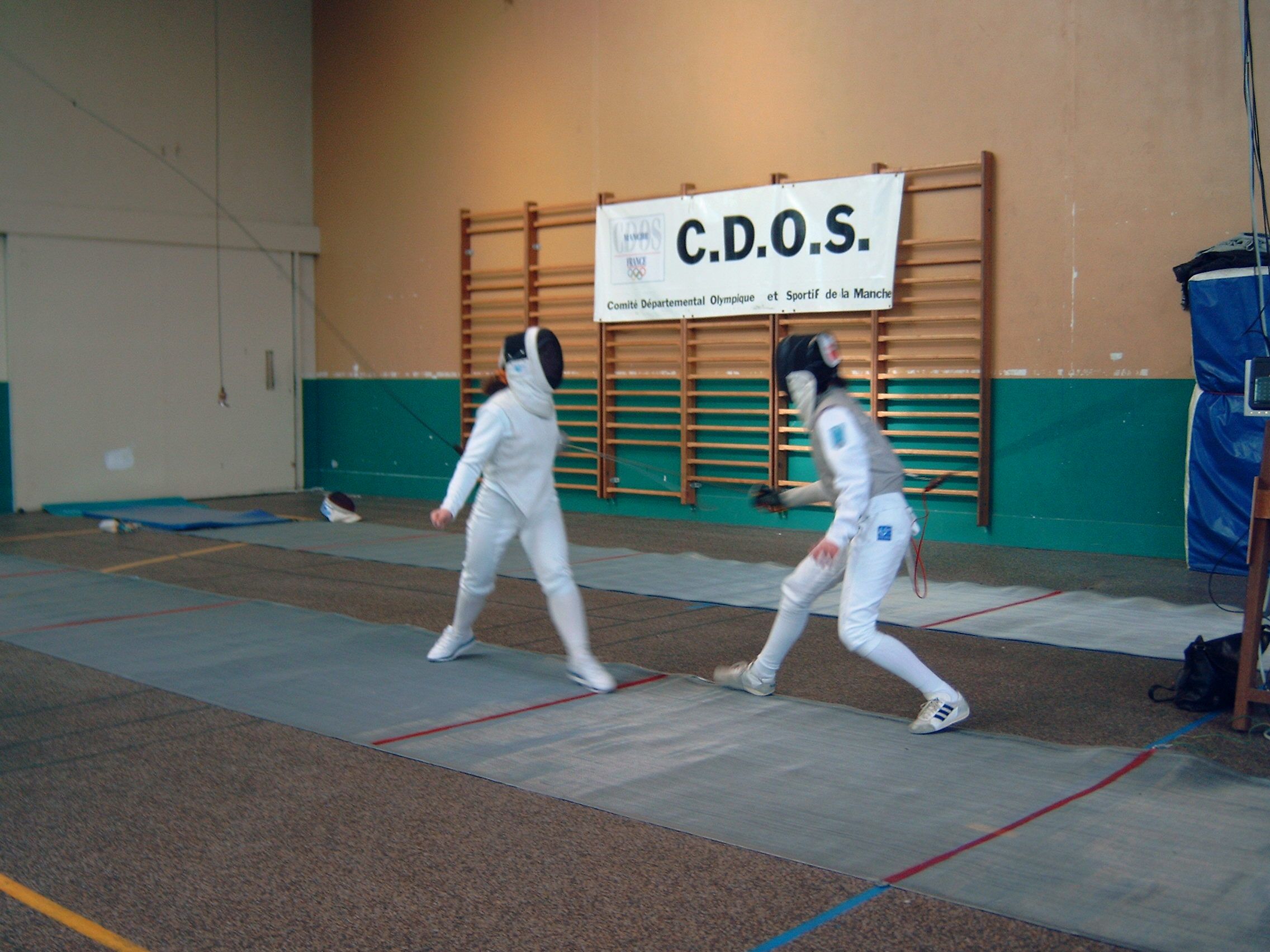 Photo de 2004-02-28 - Championnats de  Ligue Fleuret  Coutances
