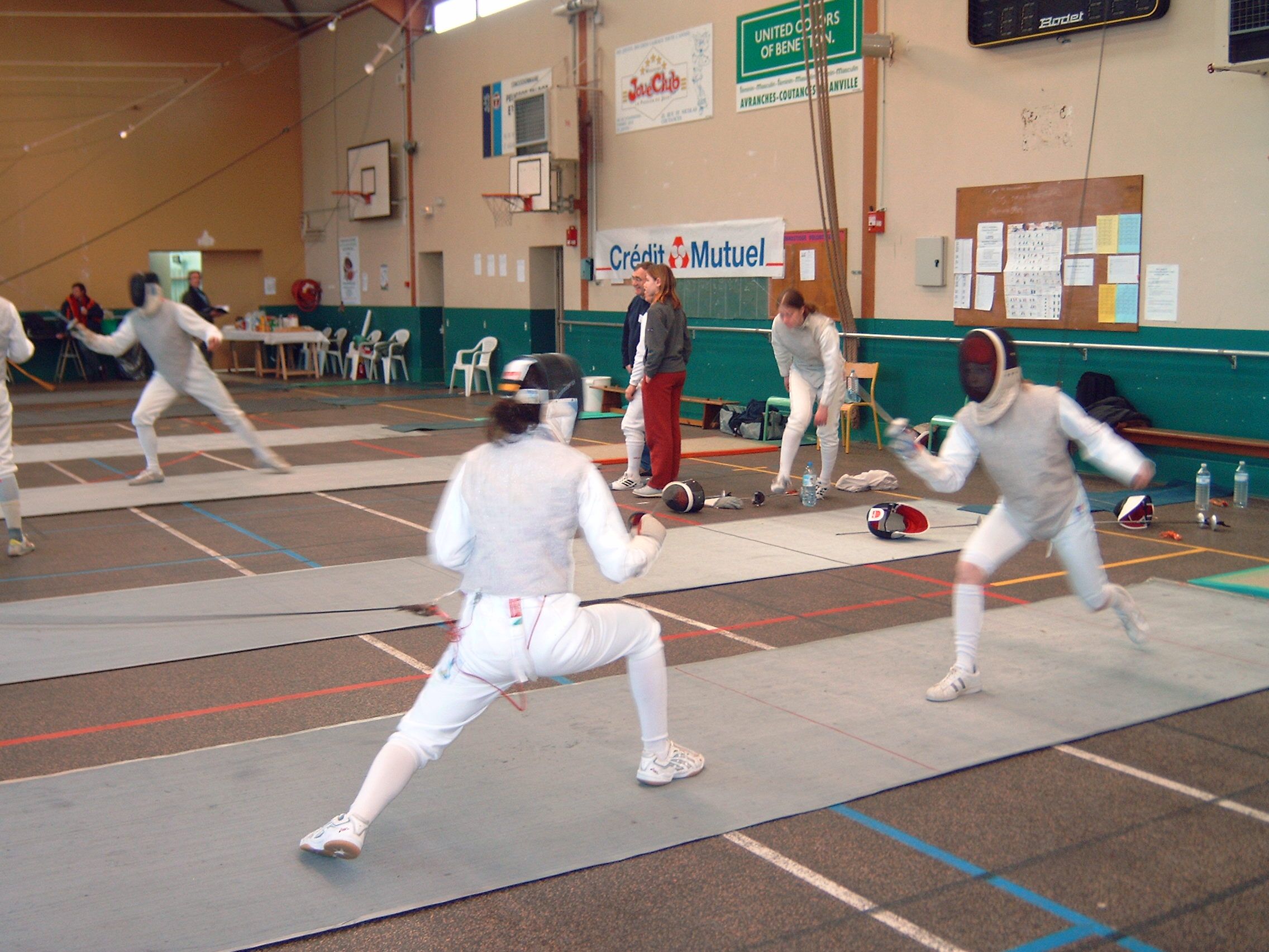 Photo de 2004-02-28 - Championnats de  Ligue Fleuret  Coutances