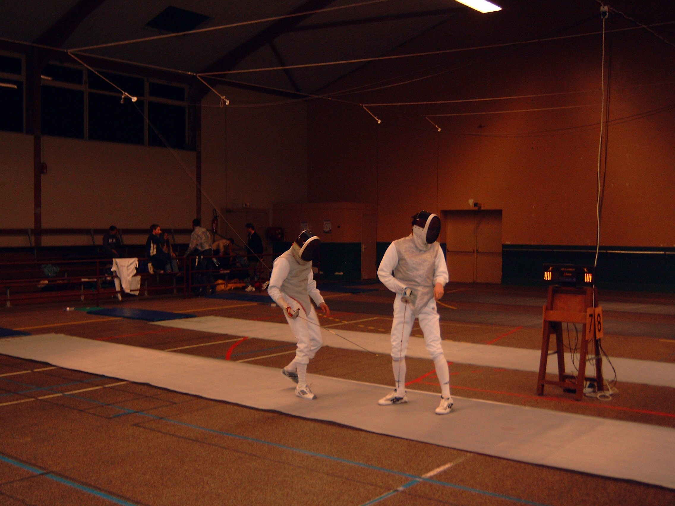 Photo de 2004-02-28 - Championnats de  Ligue Fleuret  Coutances