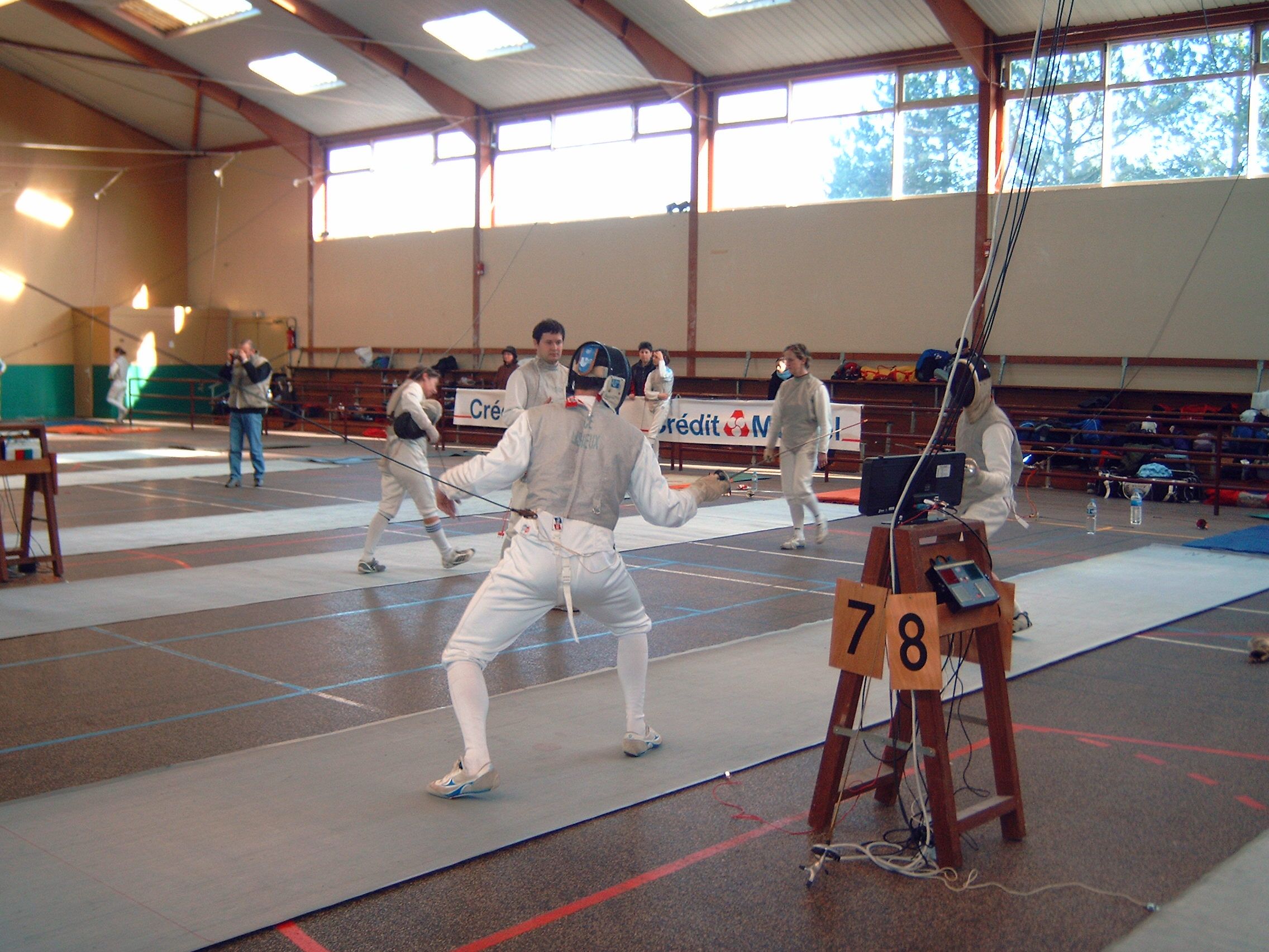Photo de 2004-02-28 - Championnats de  Ligue Fleuret  Coutances