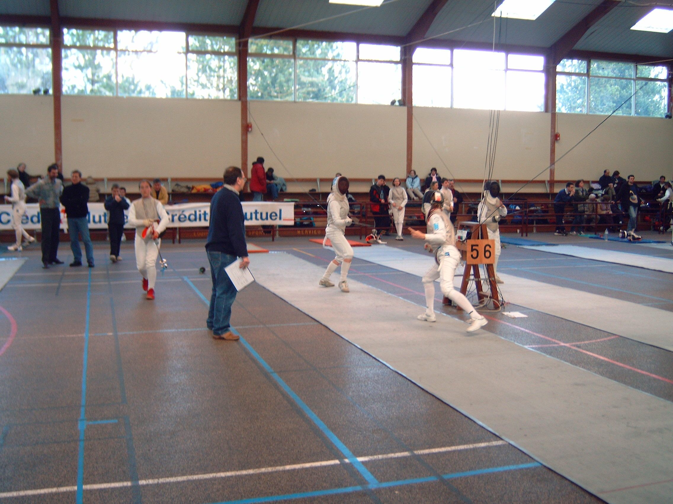 Photo de 2004-02-28 - Championnats de  Ligue Fleuret  Coutances