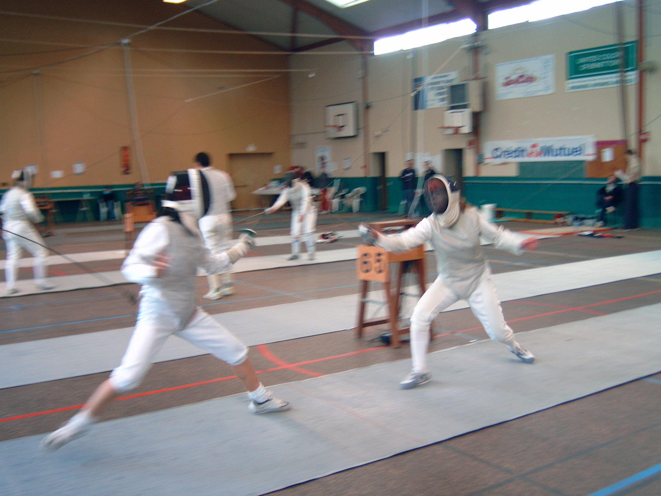 Photo de 2004-02-28 - Championnats de  Ligue Fleuret  Coutances