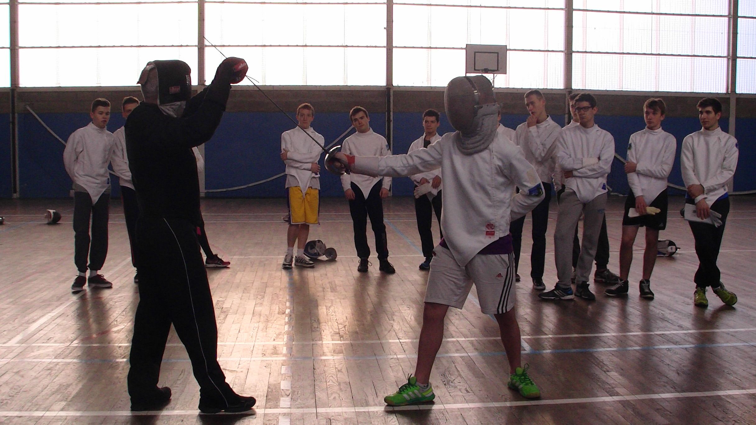 Photo de 2015-02-06 - Intervention Lycee Thomas Helye Cherbourg